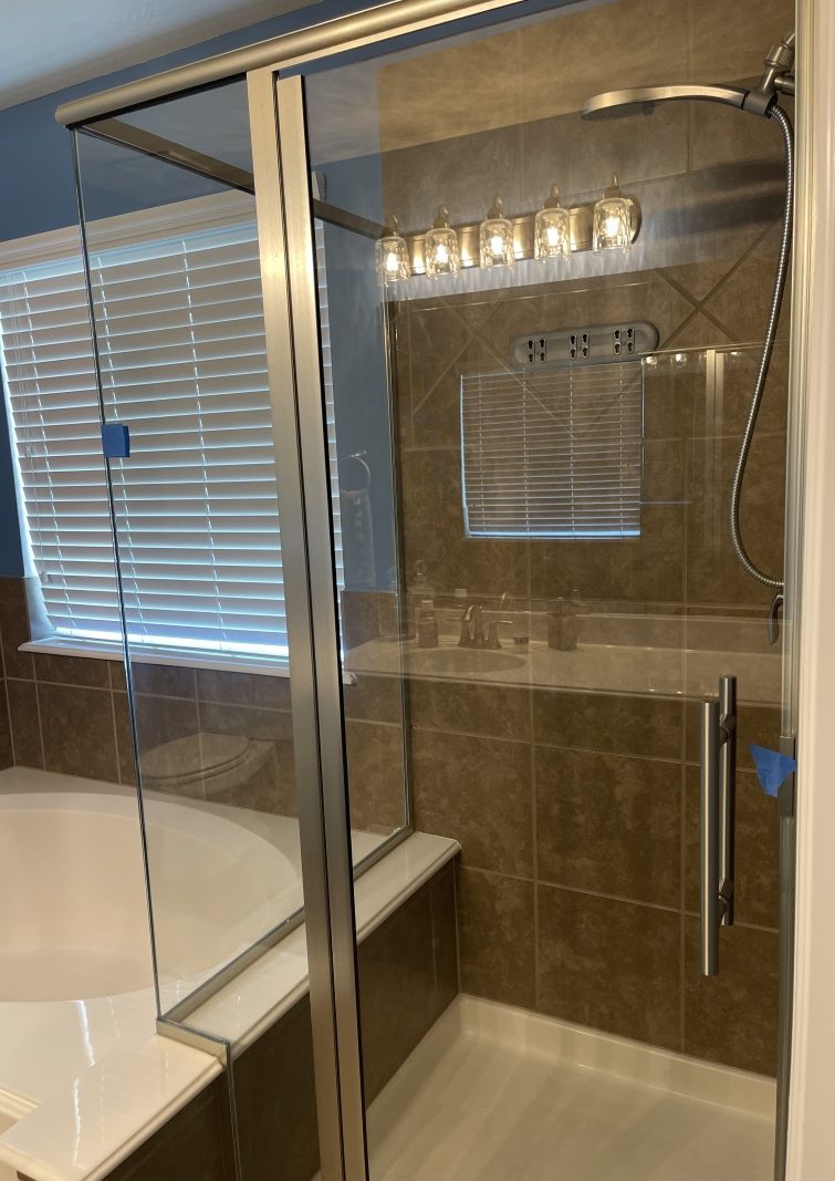 Shower Enclosures Pearland McCauley Glass Frameless Shower Doors